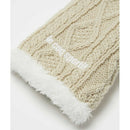 ベストスポーツ le coq sportif（ルコックスポルティフ）製品。le coq sportif ケーブル編み ミトン 25FW LG5FAZ50L