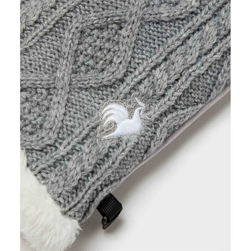 ベストスポーツ le coq sportif（ルコックスポルティフ）製品。le coq sportif ケーブル編み ミトン 25FW LG5FAZ50L