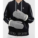 ベストスポーツ le coq sportif（ルコックスポルティフ）製品。le coq sportif ケーブル編み ミトン 25FW LG5FAZ50L