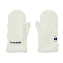 ベストスポーツ le coq sportif ケーブル編み ミトン 25FW LG5FAZ50L