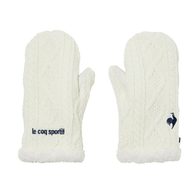 ベストスポーツ le coq sportif ケーブル編み ミトン 25FW LG5FAZ50L