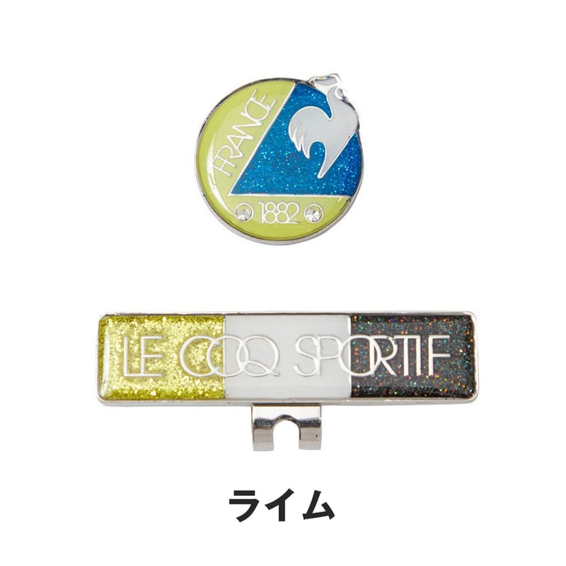 ベストスポーツ le coq sportif（ルコックスポルティフ）製品。le coq sportif ラインストーン クリップマーカー 25FW LG5FAZ62L