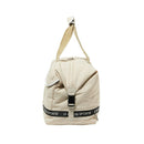 ベストスポーツ le coq sportif（ルコックスポルティフ）製品。le coq sportif フラップポケットデザイン ボストンバッグ 背面シューズポケット付き 25FW LG5FBB01L