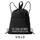 ベストスポーツ le coq sportif（ルコックスポルティフ）製品。le coq sportif ナップサック型シューズケース 25FW LG5FBZ20L
