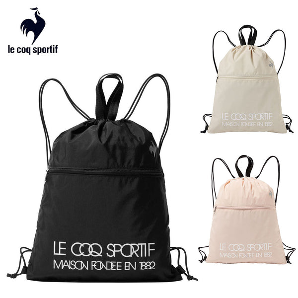 ゴルフ - バッグ le coq sportif（ルコックスポルティフ）製品。le coq sportif ナップサック型シューズケース 25FW LG5FBZ20L