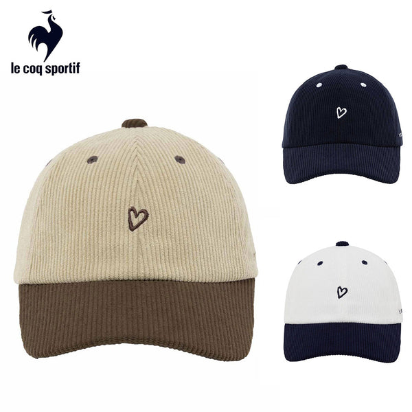 le coq sportif（ルコックスポルティフ） le coq sportif（ルコックスポルティフ）製品。le coq sportif コーデュロイ キャップ 25FW LG5FCP03L