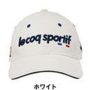 ベストスポーツ le coq sportif（ルコックスポルティフ）製品。le coq sportif 定番ロゴキャップ 25FW LG5FCP10M