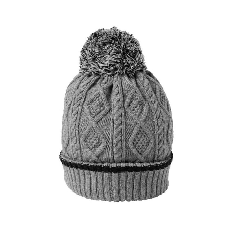 ベストスポーツ le coq sportif（ルコックスポルティフ）製品。le coq sportif ケーブル編み 庇付きニットキャップ 25FW LG5FCP40L