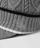 ベストスポーツ le coq sportif（ルコックスポルティフ）製品。le coq sportif ケーブル編み 庇付きニットキャップ 25FW LG5FCP40L