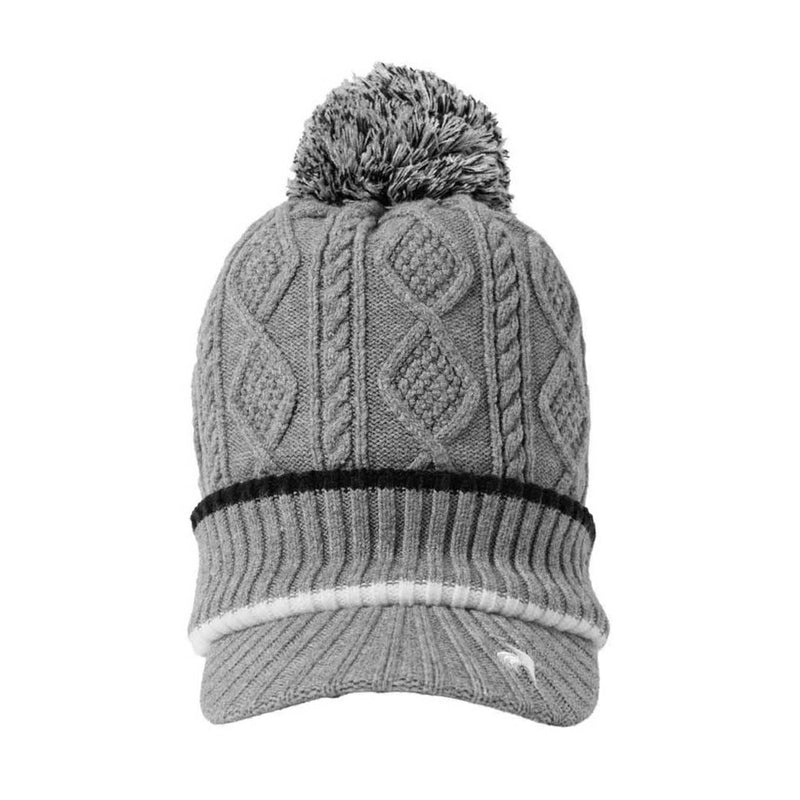 ベストスポーツ le coq sportif ケーブル編み 庇付きニットキャップ 25FW LG5FCP40L