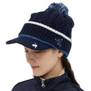 ベストスポーツ le coq sportif ケーブル編み 庇付きニットキャップ 25FW LG5FCP40L