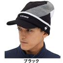 ベストスポーツ le coq sportif（ルコックスポルティフ）製品。le coq sportif 庇付きニットキャップ 25FW LG5FCP40M