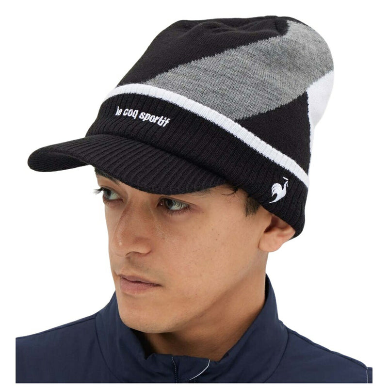 ベストスポーツ le coq sportif 庇付きニットキャップ 25FW LG5FCP40M