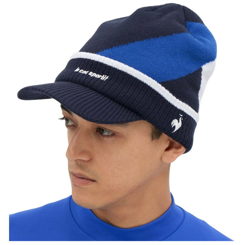 ベストスポーツ le coq sportif 庇付きニットキャップ 25FW LG5FCP40M
