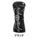 ベストスポーツ le coq sportif（ルコックスポルティフ）製品。le coq sportif マルチ飛び柄デザイン ドライバー用ヘッドカバー 25FW LG5FHC00U