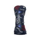 ベストスポーツ le coq sportif マルチ飛び柄デザイン ドライバー用ヘッドカバー 25FW LG5FHC00U