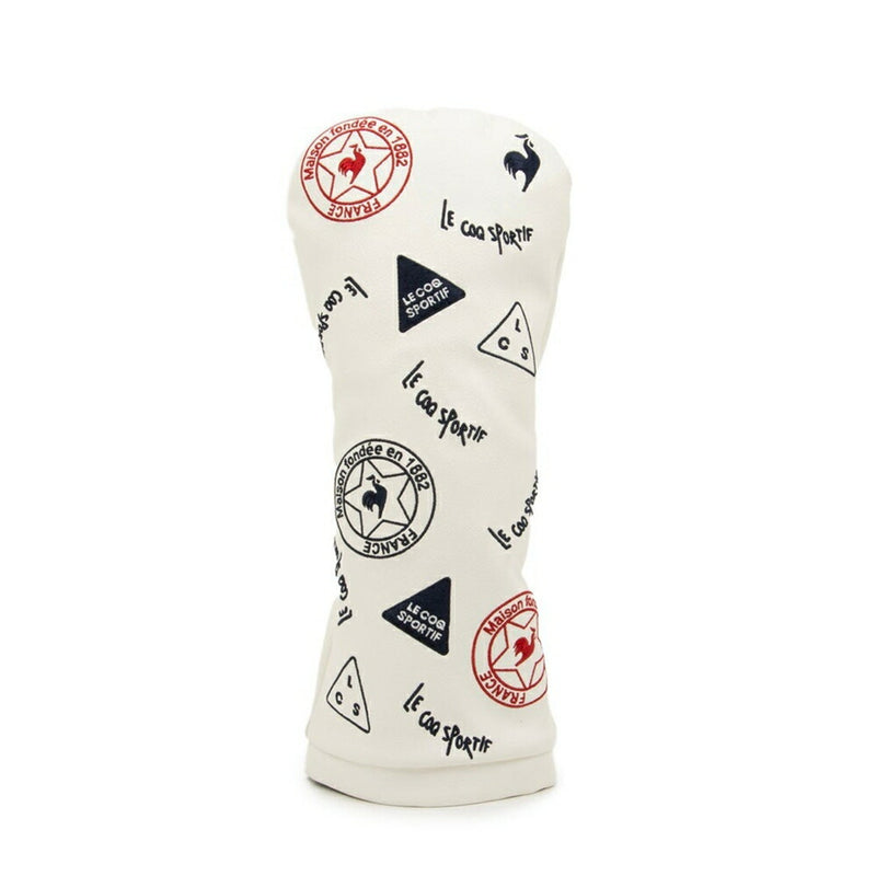 ベストスポーツ le coq sportif マルチ飛び柄デザイン ドライバー用ヘッドカバー 25FW LG5FHC00U