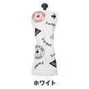 ベストスポーツ le coq sportif（ルコックスポルティフ）製品。le coq sportif マルチ飛び柄デザイン フェアウェイウッド用ヘッドカバー 25FW LG5FHC30U