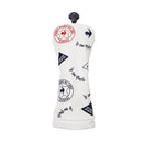 ベストスポーツ le coq sportif マルチ飛び柄デザイン フェアウェイウッド用ヘッドカバー 25FW LG5FHC30U