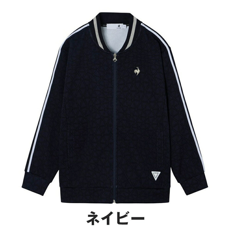 ベストスポーツ le coq sportif（ルコックスポルティフ）製品。le coq sportif 総柄フルジップジャージ 25FW LG5FJG00L