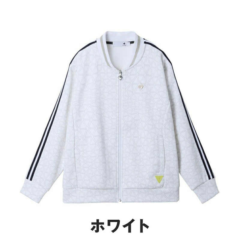 ベストスポーツ le coq sportif（ルコックスポルティフ）製品。le coq sportif 総柄フルジップジャージ 25FW LG5FJG00L