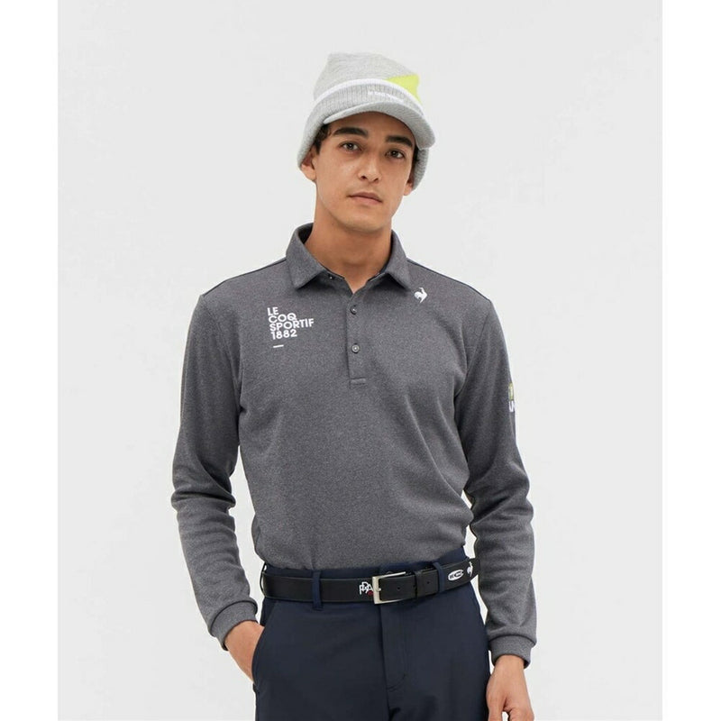 ベストスポーツ le coq sportif（ルコックスポルティフ）製品。le coq sportif ヒートナビ ベーシックデザイン長袖シャツ 25FW LG5FLS05M