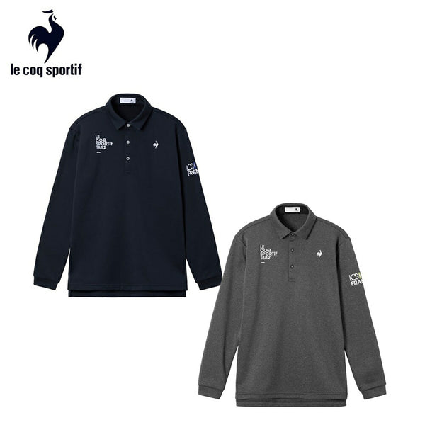 le coq sportif（ルコックスポルティフ） le coq sportif（ルコックスポルティフ）製品。le coq sportif ヒートナビ ベーシックデザイン長袖シャツ 25FW LG5FLS05M