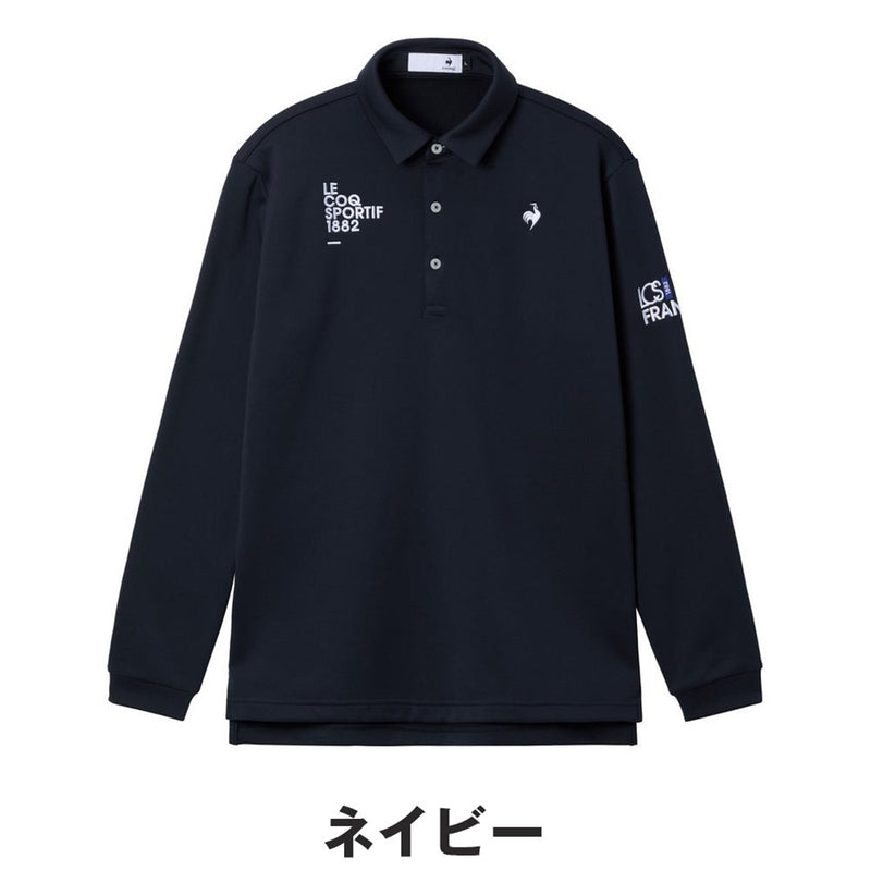 ベストスポーツ le coq sportif（ルコックスポルティフ）製品。le coq sportif ヒートナビ ベーシックデザイン長袖シャツ 25FW LG5FLS05M
