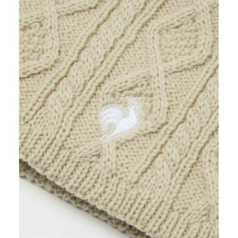 ベストスポーツ le coq sportif（ルコックスポルティフ）製品。le coq sportif ケーブル編み ネックウォーマー 25FW LG5FNW50L