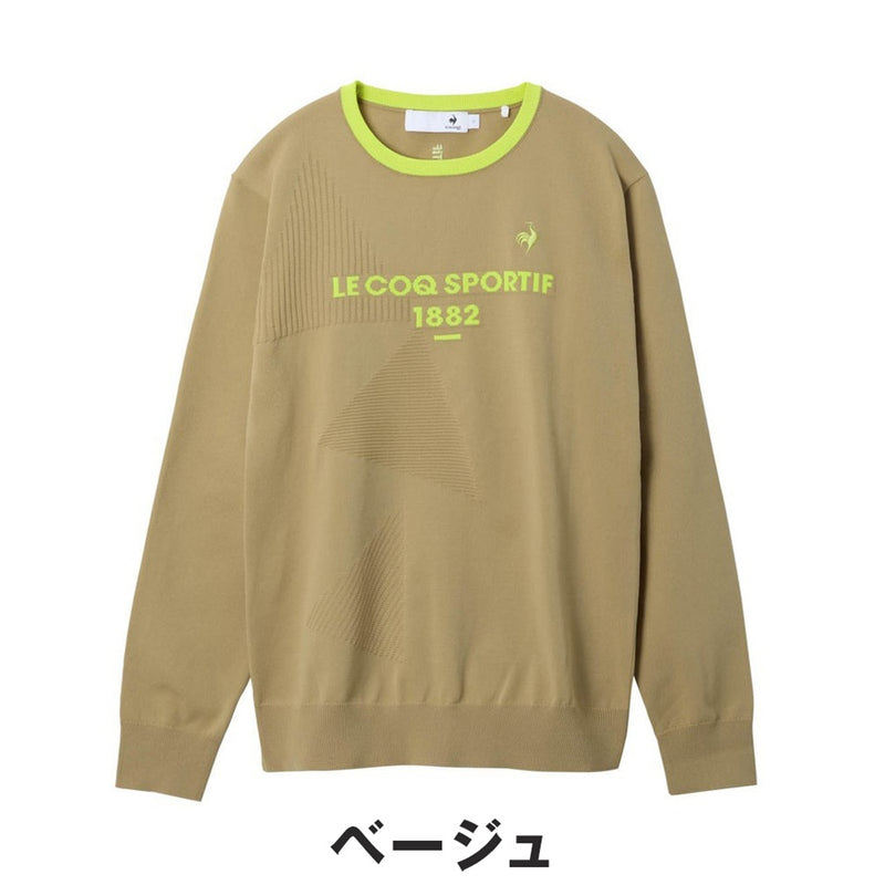 ベストスポーツ le coq sportif（ルコックスポルティフ）製品。le coq sportif クルーネックセーター 25FW LG5FST00L