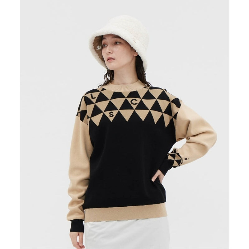 ベストスポーツ le coq sportif（ルコックスポルティフ）製品。le coq sportif 裏地付き防風モックネックセーター 25FW LG5FST01L