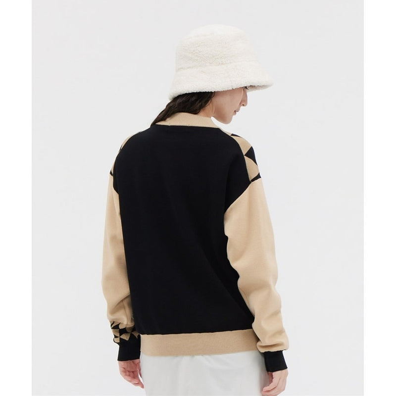 ベストスポーツ le coq sportif（ルコックスポルティフ）製品。le coq sportif 裏地付き防風モックネックセーター 25FW LG5FST01L