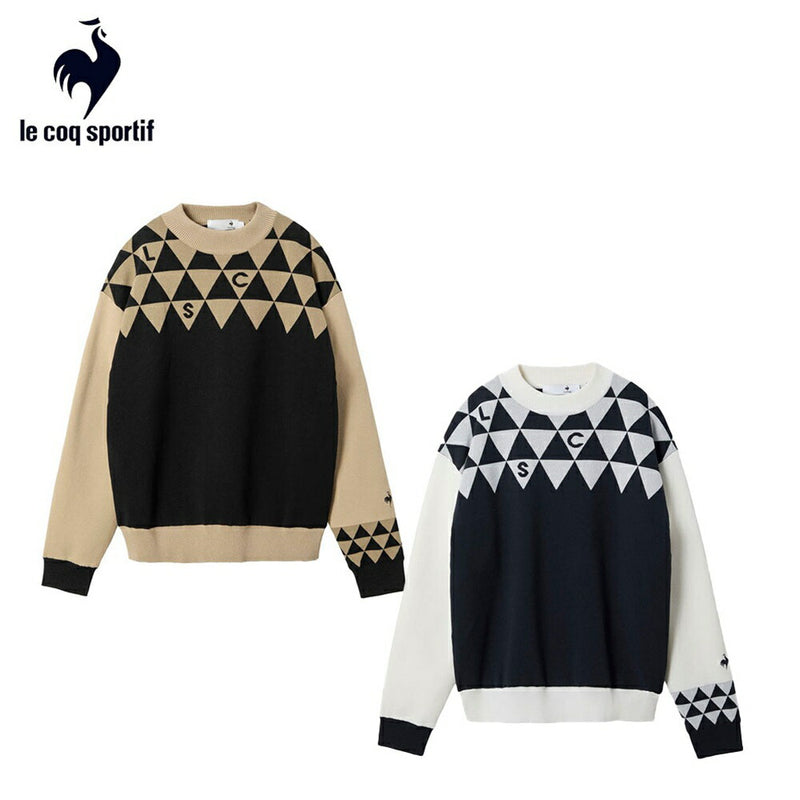 ベストスポーツ le coq sportif（ルコックスポルティフ）製品。le coq sportif 裏地付き防風モックネックセーター 25FW LG5FST01L