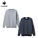 ベストスポーツ le coq sportif（ルコックスポルティフ）製品。le coq sportif トライアングル柄セーター 25FW LG5FST80M