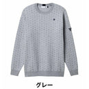 ベストスポーツ le coq sportif（ルコックスポルティフ）製品。le coq sportif トライアングル柄セーター 25FW LG5FST80M