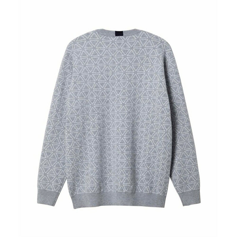 ベストスポーツ le coq sportif（ルコックスポルティフ）製品。le coq sportif トライアングル柄セーター 25FW LG5FST80M