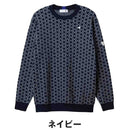 ベストスポーツ le coq sportif（ルコックスポルティフ）製品。le coq sportif トライアングル柄セーター 25FW LG5FST80M