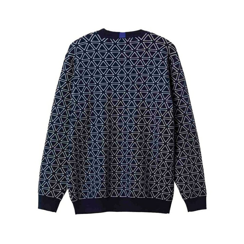 ベストスポーツ le coq sportif（ルコックスポルティフ）製品。le coq sportif トライアングル柄セーター 25FW LG5FST80M