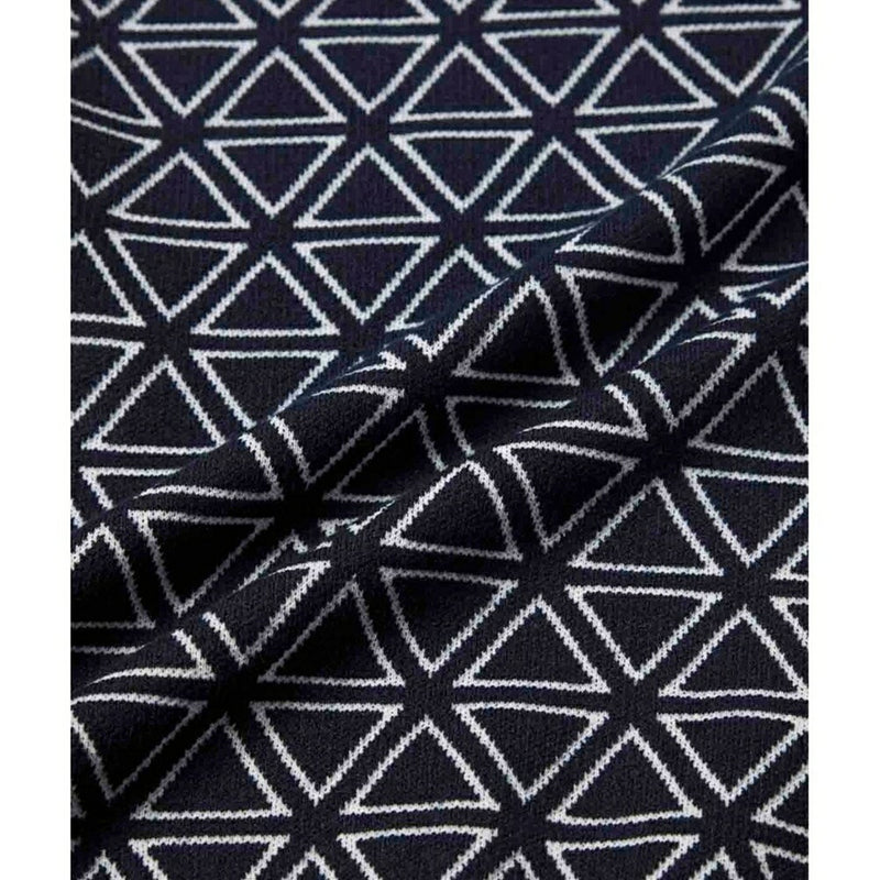 ベストスポーツ le coq sportif（ルコックスポルティフ）製品。le coq sportif トライアングル柄セーター 25FW LG5FST80M