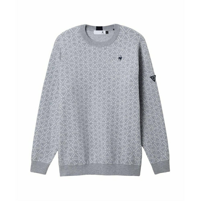 ベストスポーツ le coq sportif トライアングル柄セーター 25FW LG5FST80M