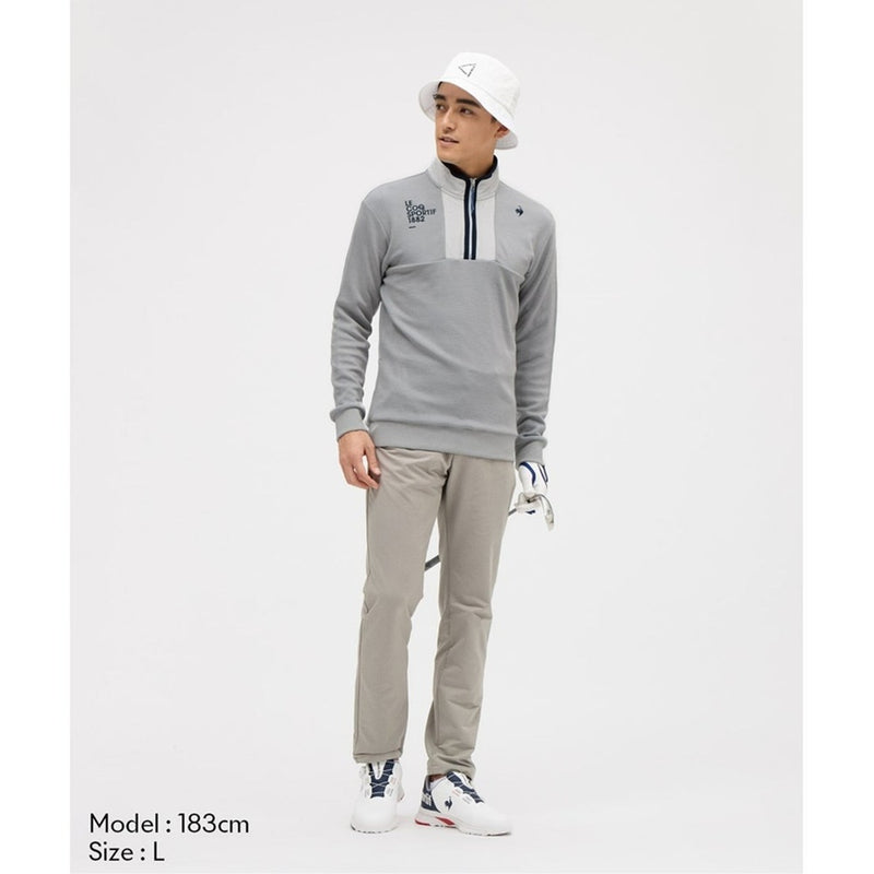 ベストスポーツ le coq sportif（ルコックスポルティフ）製品。le coq sportif 【武井壮 着用】 セーターライクスウェット 25FW LG5FSW01M