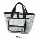 ベストスポーツ le coq sportif（ルコックスポルティフ）製品。le coq sportif マティスモザイク柄デザイン 取り外し可能ミニポーチ付き カートポーチ 25FW LG5FTT48M