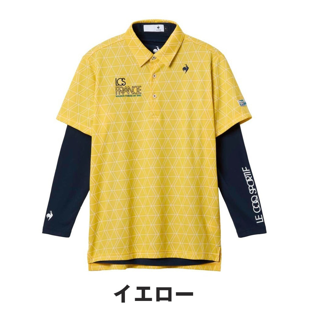 le coq sportif インナー付半袖シャツ 25FW LG5FTZ00M | 自転車