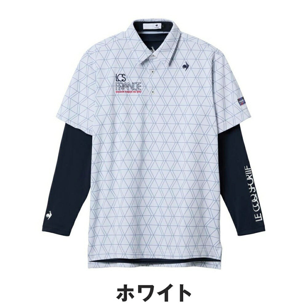 le coq sportif インナー付半袖シャツ 25FW LG5FTZ00M | 自転車