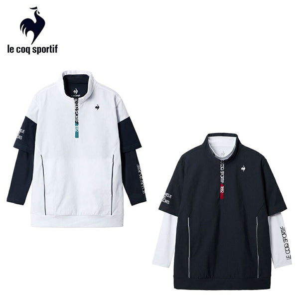 le coq sportif（ルコックスポルティフ） le coq sportif（ルコックスポルティフ）製品。le coq sportif インナー付半袖カットソー 25FW LG5FTZ01M