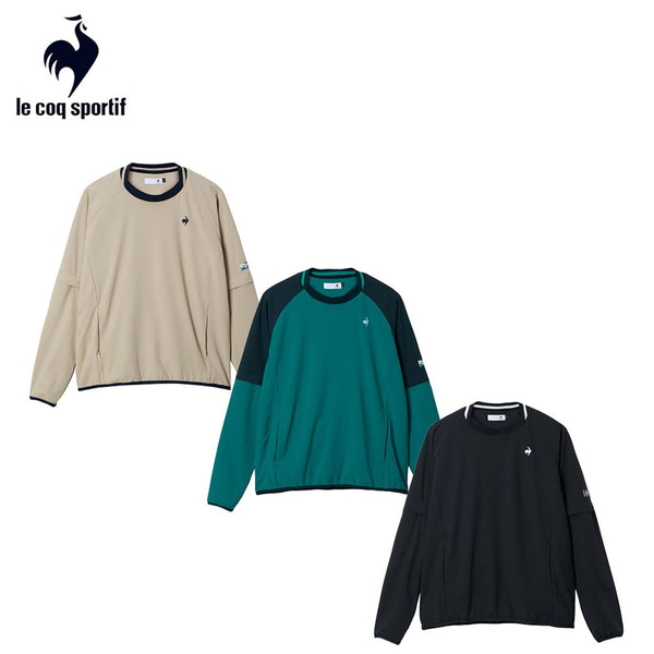 le coq sportif（ルコックスポルティフ） le coq sportif（ルコックスポルティフ）製品。le coq sportif 袖取り外し可能 プルオーバー2WAYブルゾン 25FW LG5FWB03M