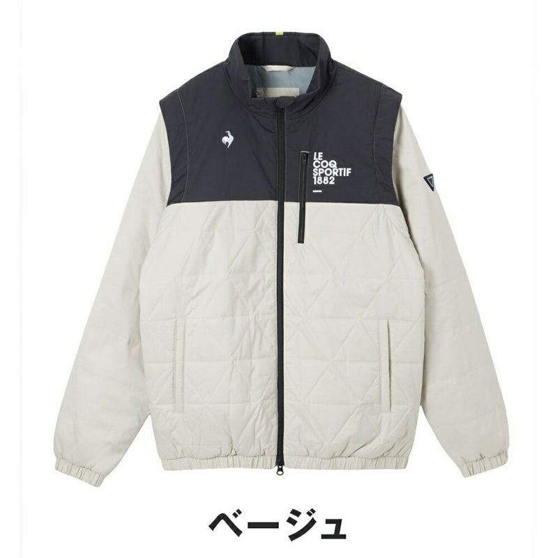 ベストスポーツ le coq sportif（ルコックスポルティフ）製品。le coq sportif 【武井壮 着用】 ヒートナビ中わた2WAYブルゾン(袖取り外し可能) 25FW LG5FWB50M