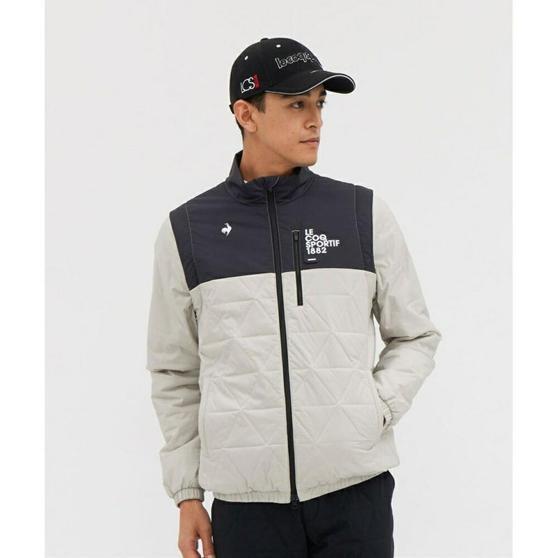 ベストスポーツ le coq sportif（ルコックスポルティフ）製品。le coq sportif 【武井壮 着用】 ヒートナビ中わた2WAYブルゾン(袖取り外し可能) 25FW LG5FWB50M