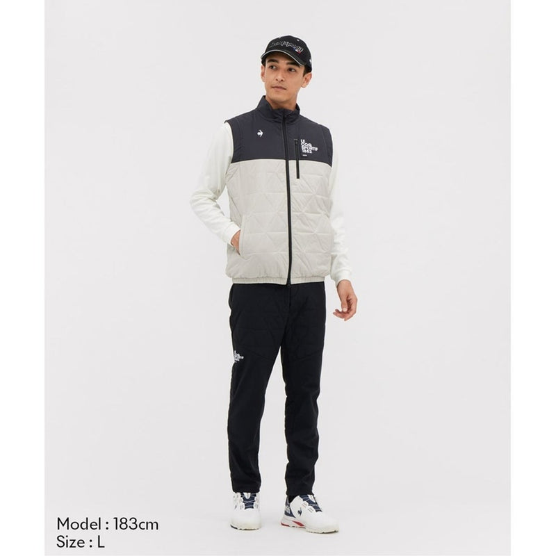 ベストスポーツ le coq sportif（ルコックスポルティフ）製品。le coq sportif 【武井壮 着用】 ヒートナビ中わた2WAYブルゾン(袖取り外し可能) 25FW LG5FWB50M