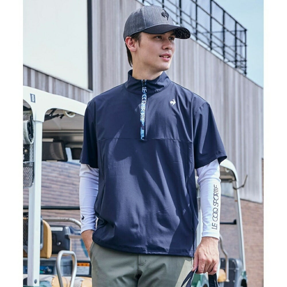 le coq sportif 半袖ウインドブルゾン 25FW LG5FWB80M | 自転車
